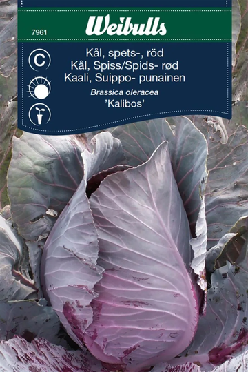 Weibulls Spetskål Kalibos Röd