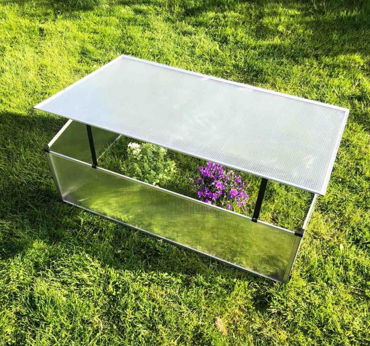 Miniväxthus Infloria 100x60 cm 1 Lucka Aluminium