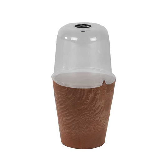 Minidrivhus Claire 13 cm, brun