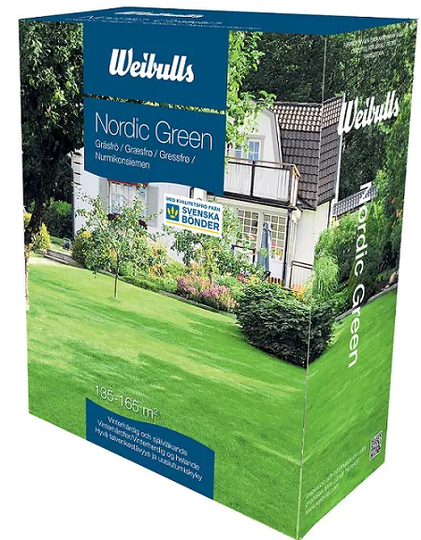 Weibulls Gräsfrö Nordic Green 3 kg