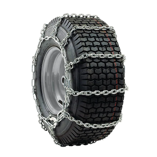 MTD Snökedjor 18" x 9,5" Med Adapter