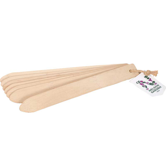Sticketiketter av bambu, 22 cm