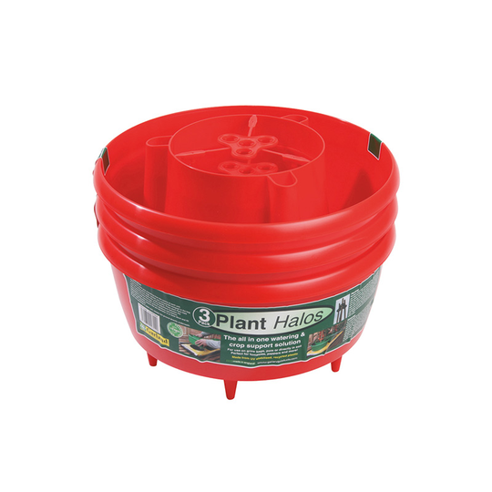 Plantkrage 3-pack, röd