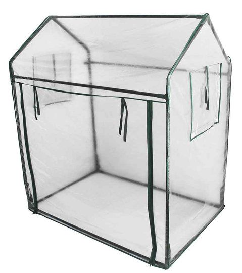 Green-it Växthus för Pallkrage 115x76x110/130 cm
