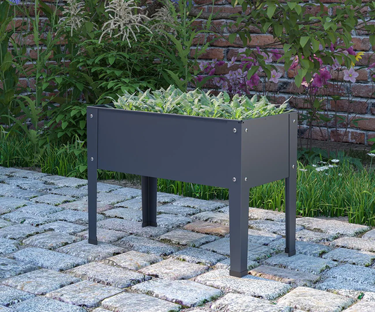 Planteringslåda Infloria Galvaniserat Stål 60x30x45cm