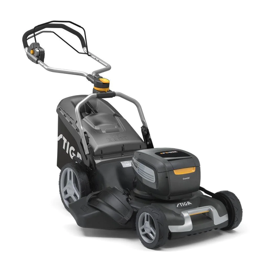 Stiga Gräsklippare Combi 955e V exkl. Batteri och Laddare