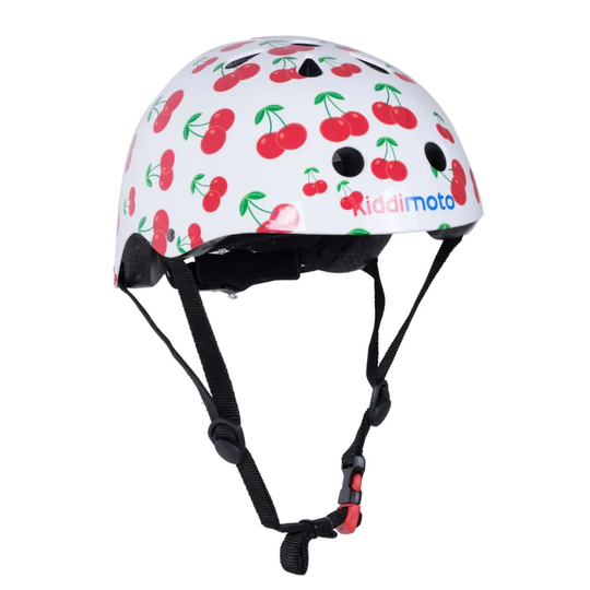 Kiddimoto Cykelhjälm Körsbär I Strl S