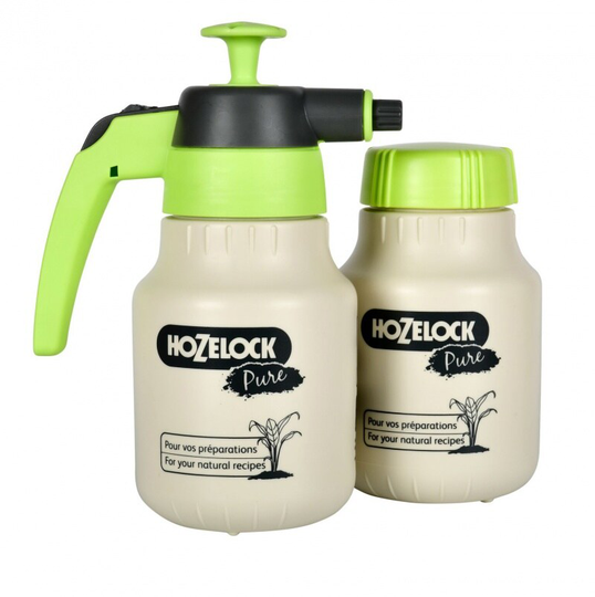 Hozelock Tryckspruta Pure 1,25L Med Extra Behållare