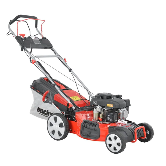 Hecht Bensindriven Gräsklippare 46cm Självgående 150cc