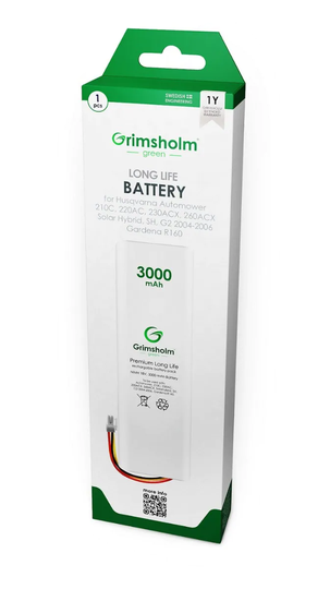 Grimsholm Green NiMh-batteri Grimsholm Automower Green 3000 NiMH