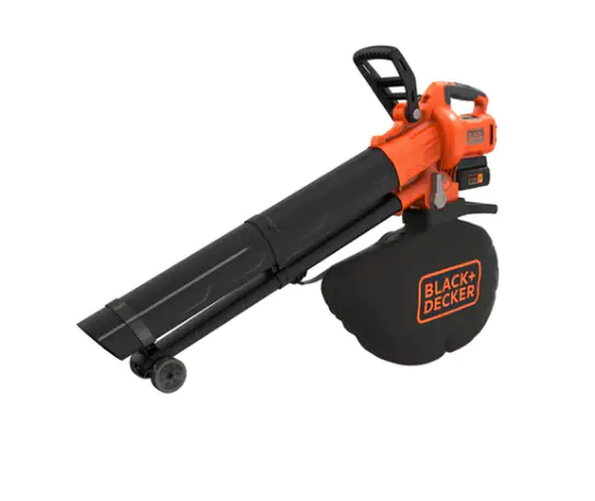 Black and Decker Lövblås, Lövsug & Lövförstörare Black & Decker BCBLV3625L1 Inkl. Batteri & Laddare