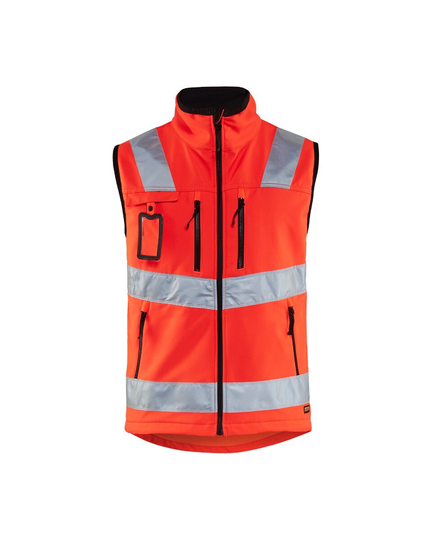 Blåkläder Varselväst Softshell Varselröd 30492