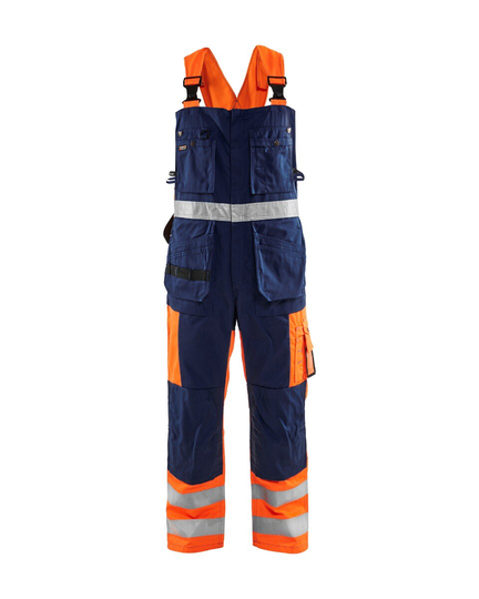 Blåkläder Hängselbyxa Varsel Varselorange/Marinbl