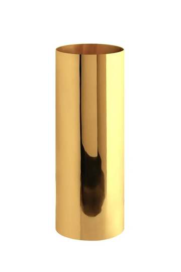 Mr Fredrik Vas Mässing Cylindrisk 18 x 7,5 cm