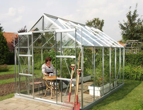 Vitavia Växthus Uranus 9900 Alu Glas