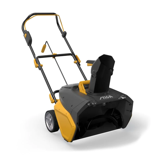 Stiga Snöslunga ST 700e Inkl. Batteri & Laddare