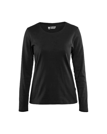Blåkläder Långärmad T-Shirt Dam Svart