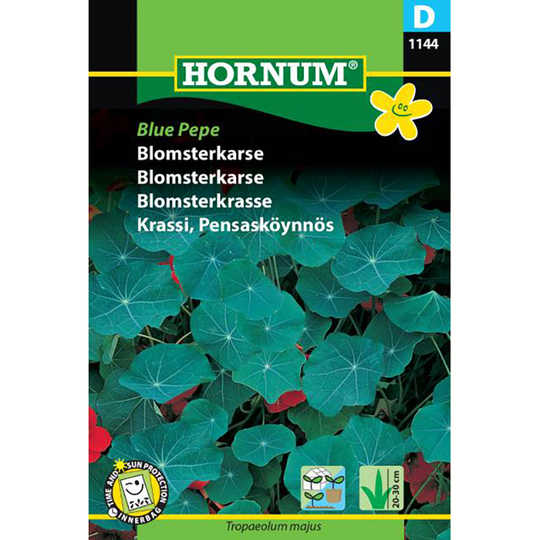 Blomsterkrasse 'Blue Pepe'
