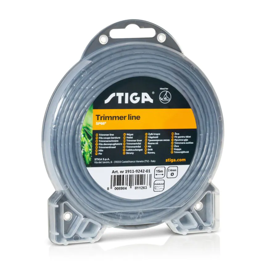 Stiga Trimmerlina SP66 2,4 mm 15 m