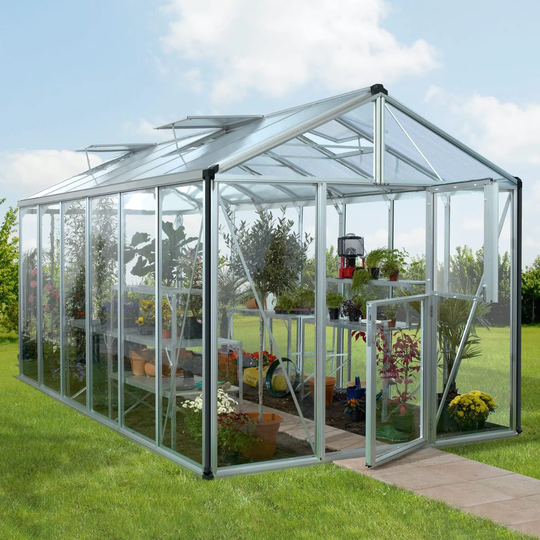 Vitavia Växthus/Uterum Zeus 11,9 kvm Aluminium Glas & Polykarbonat