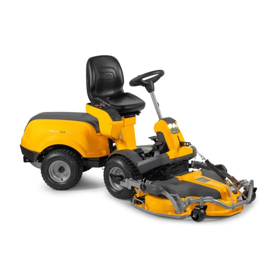 Stiga Åkgräsklippare Park 640 PWX Twin Motor Exkl. Klippaggregat
