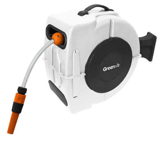 Green-it Slangvinda 20m Automatisk Indragning