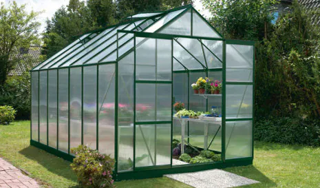Vitavia Växthus Uranus 11500 Grön Poly