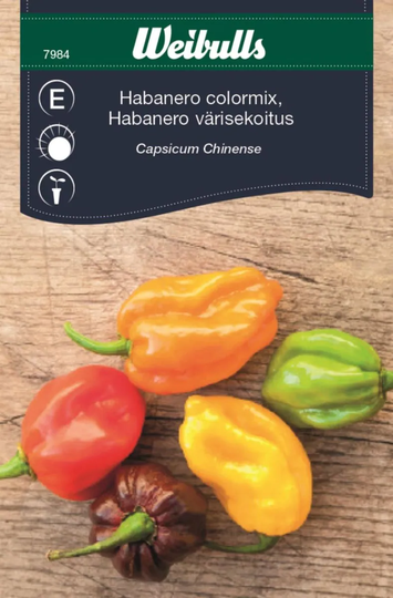 Weibulls Habanero Mix Capsicum Chinense