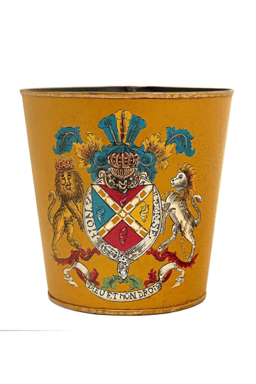 Mr Fredrik Blomkruka Gul Med Handmålat Emblem