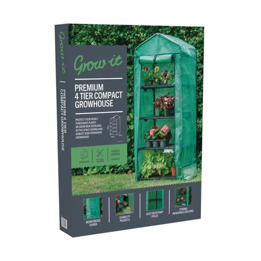 Grow It Växthus Premium 4 Tier Compact