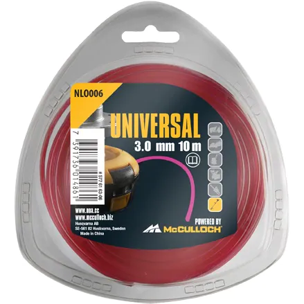 McCulloch Trimmerlina McChulloch NLO006 Rund 3mm 10m