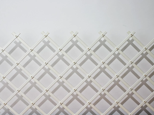 Nelson Garden Plastspaljé vit 70x180cm