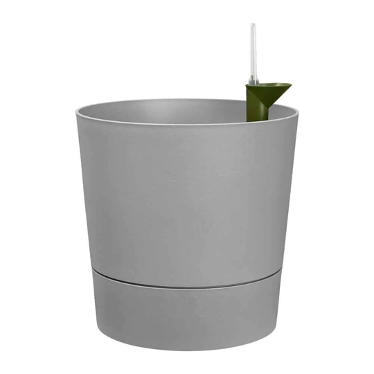 Elho Självvattnande Kruka Greensense Aqua Care Rund 43 cm Ljusgrå
