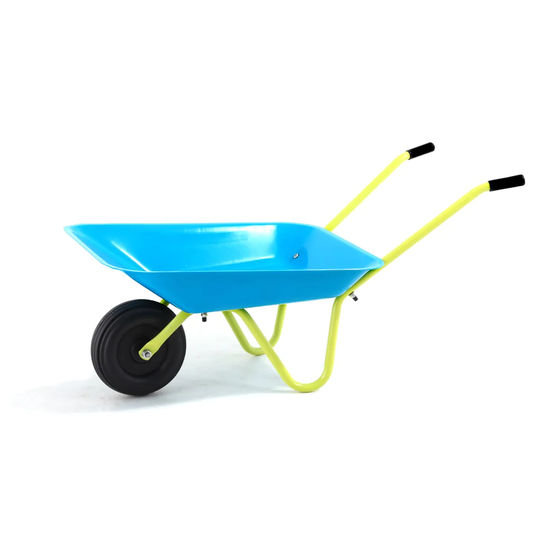 Hörby Bruk Barnskottkärra Happy Turkos
