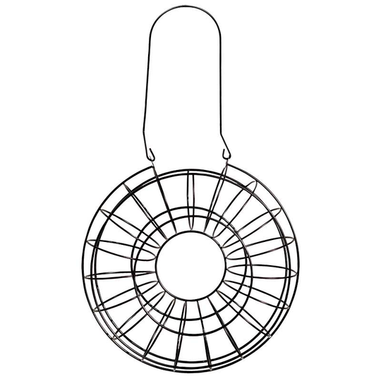 Fågelmatare talgboll Circle svart Ø24cm