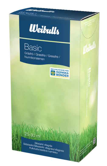 Weibulls Gräsfrö Basic 1kg 90st/hap