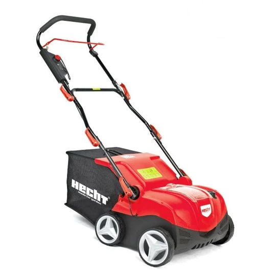 Hecht Batteridriven Vertikalskärare Med 38 cm Klippbredd Accu Program 5040