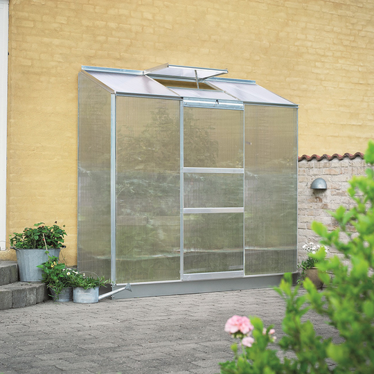 Altan 3 sektioner Poly, aluminium