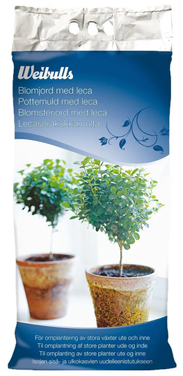 Weibulls Blomjord med Leca 18L