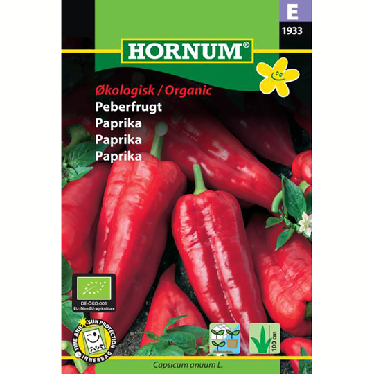Paprika 'Atris' F1, ekologisk
