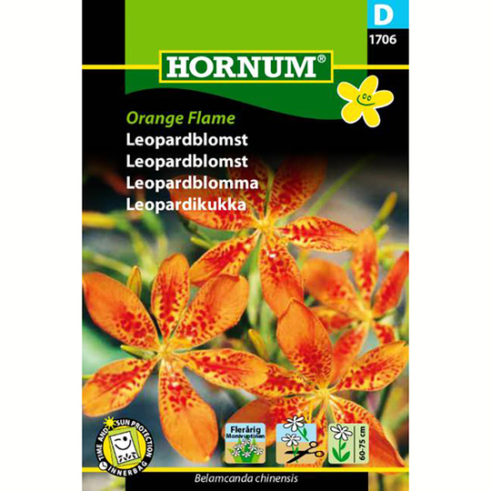 Leopardblomma 'Orange Flame'