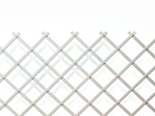 Nelson Garden Plastspaljé vit 45x180cm