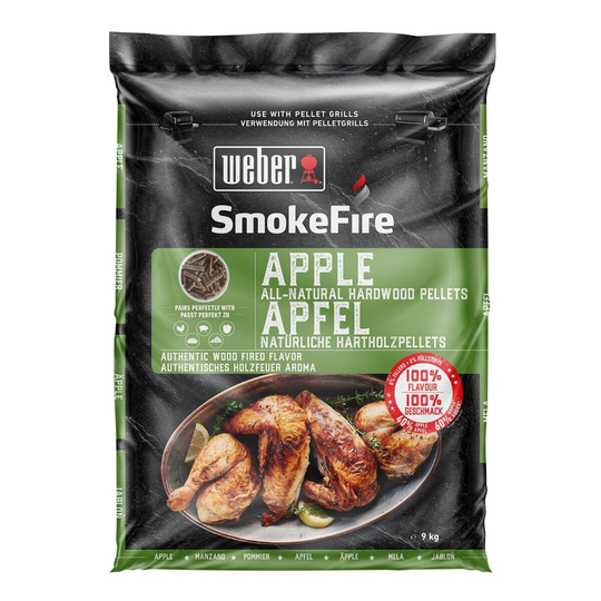 Weber Träpellets SmokeFire Äpple 9kg