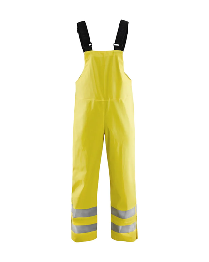 Blåkläder Hängselbyxa Regn Varsel Level 3 Varselgul