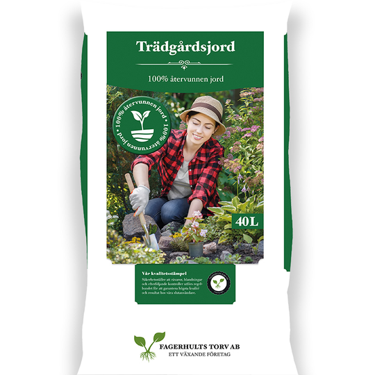 Torvfri trädgårdsjord, 40L