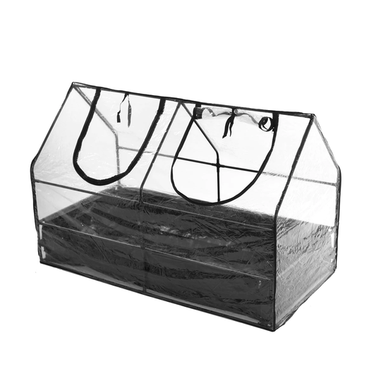 HORTUS Miniväxthus Med Botten, Längd 128 cm