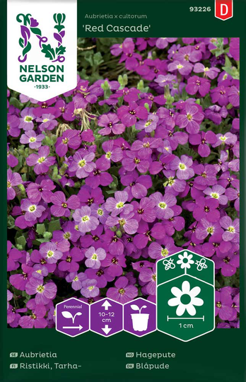 Nelson Garden Aubrietia Red Cascade