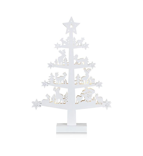Markslöjd Bordsdekoration Träd PRINCE 47 cm Vit
