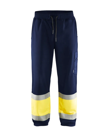 Blåkläder Varselbyxa Sweatshirt Marinblå/Varselgul