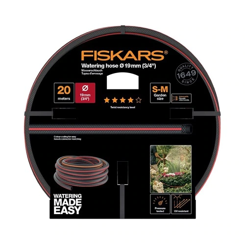 Fiskars Vattenslang Q4 20 m Ø19mm (3/4")